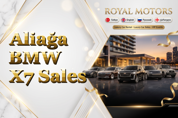 Aliağa BMW X7 Sales
