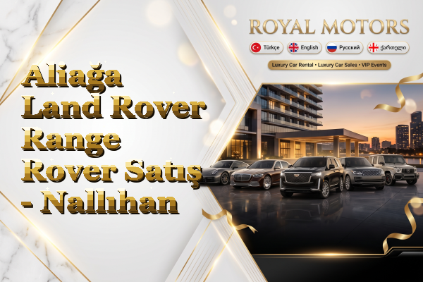 Aliağa Land Rover Range Rover Satış - Nallıhan