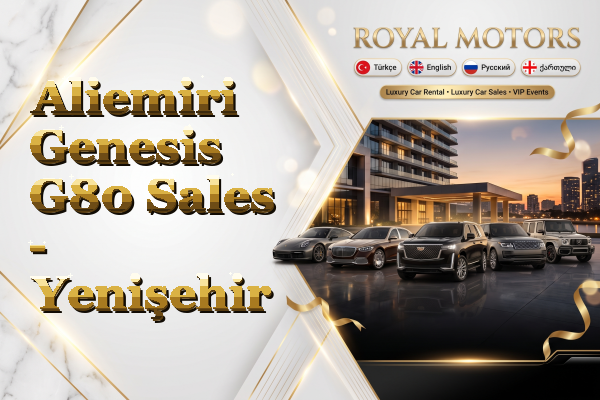 Aliemiri Genesis G80 Sales - Yenişehir