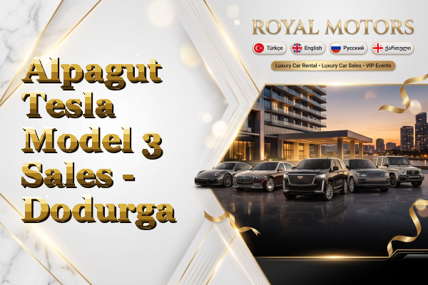 Alpagut Tesla Model 3 Sales - Dodurga