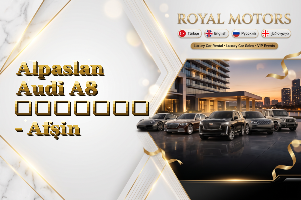 Alpaslan Audi A8 გაყიდვა - Afşin