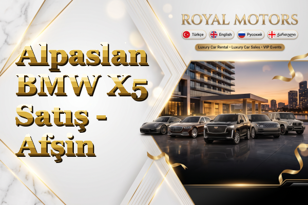 Alpaslan BMW X5 Satış - Afşin