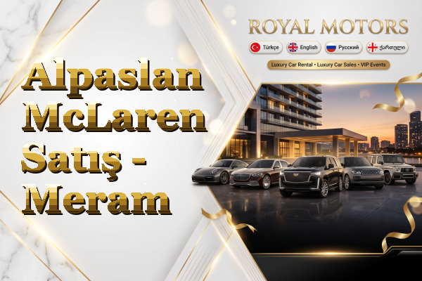 Alpaslan McLaren Satış - Meram