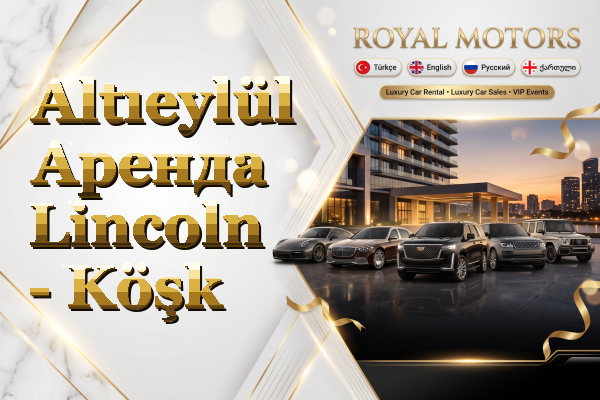 Altıeylül Аренда Lincoln - Köşk
