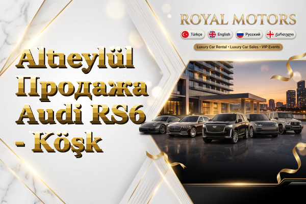 Altıeylül Продажа Audi RS6 - Köşk