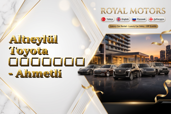 Altıeylül Toyota გაყიდვა - Ahmetli