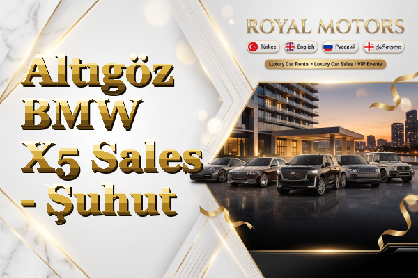Altıgöz BMW X5 Sales - Şuhut