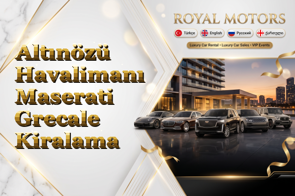 Altınözü Havalimanı Maserati Grecale Kiralama