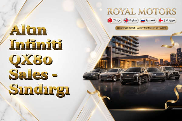 Altın Infiniti QX80 Sales - Sındırgı