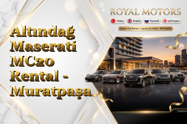 Altındağ Maserati MC20 Rental - Muratpaşa