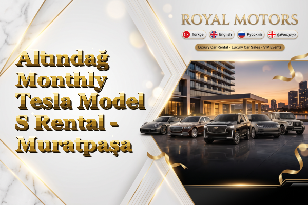 Altındağ Monthly Tesla Model S Rental - Muratpaşa