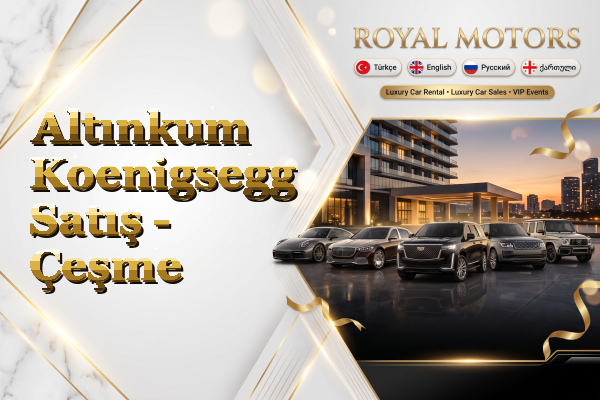 Altınkum Koenigsegg Satış - Çeşme