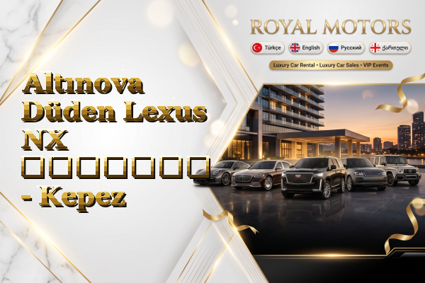 Altınova Düden Lexus NX გაყიდვა - Kepez