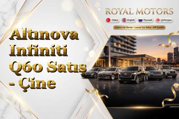 Altınova Infiniti Q60 Satış - Çine