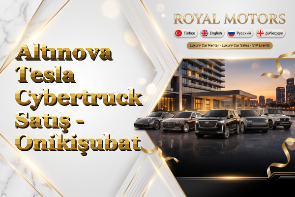 Altınova Tesla Cybertruck Satış - Onikişubat