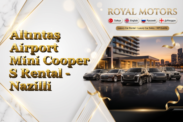 Altıntaş Airport Mini Cooper S Rental - Nazilli