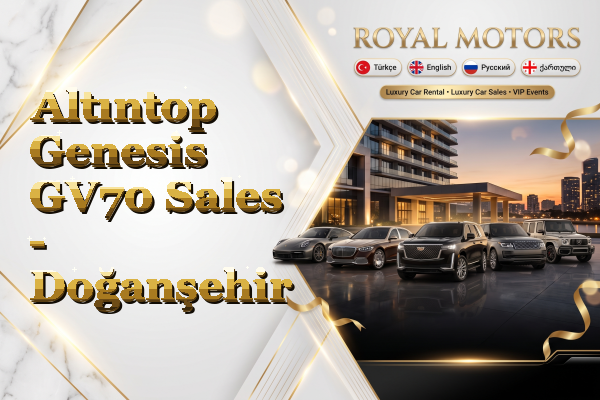 Altıntop Genesis GV70 Sales - Doğanşehir