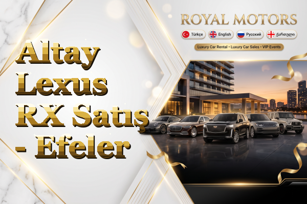 Altay Lexus RX Satış - Efeler