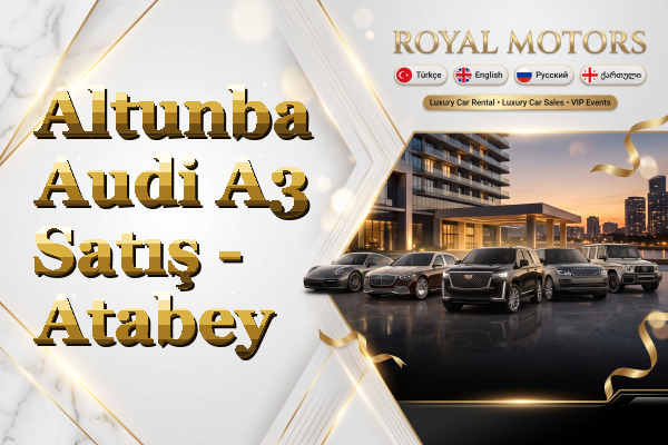 Altunba Audi A3 Satış - Atabey