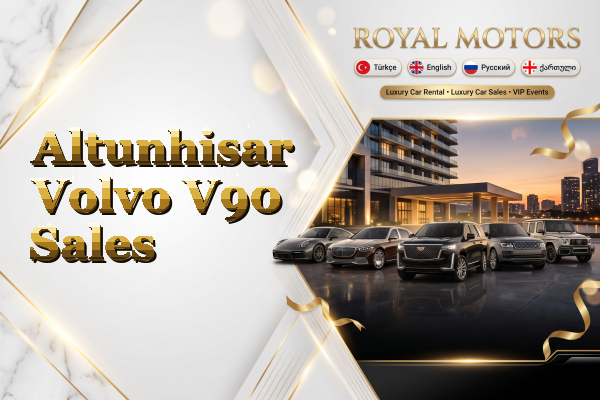 Altunhisar Volvo V90 Sales