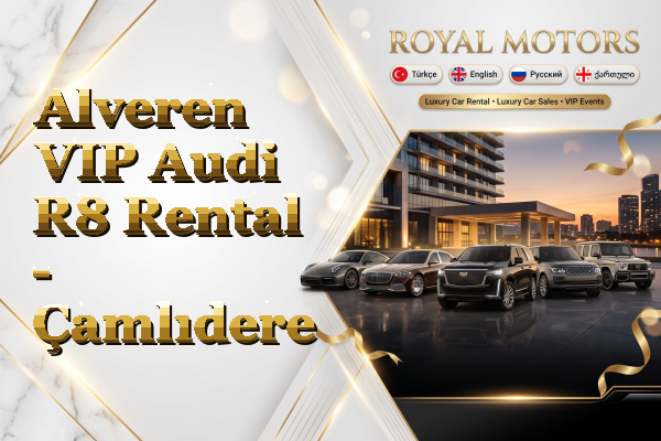 Alveren VIP Audi R8 Rental - Çamlıdere