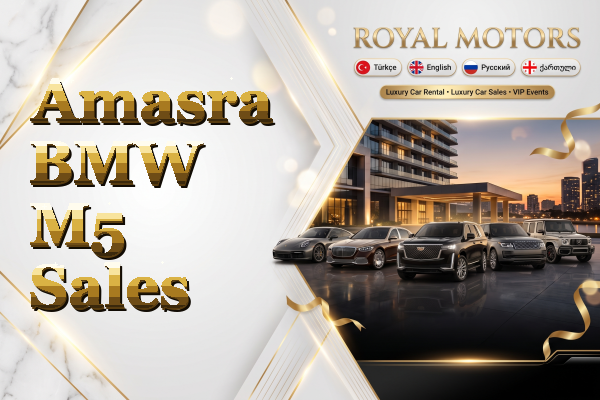Amasra BMW M5 Sales