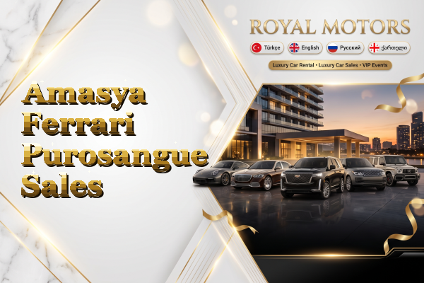 Amasya Ferrari Purosangue Sales