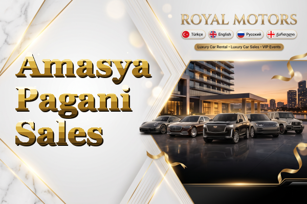 Amasya Pagani Sales