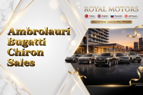Ambrolauri Bugatti Chiron Sales