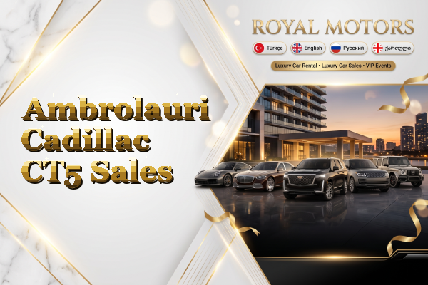 Ambrolauri Cadillac CT5 Sales