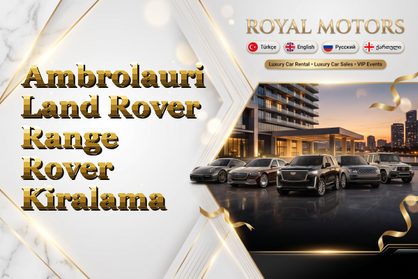 Ambrolauri Land Rover Range Rover Kiralama