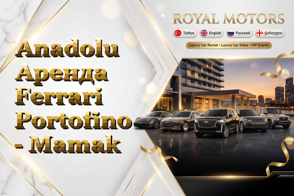 Anadolu Аренда Ferrari Portofino - Mamak