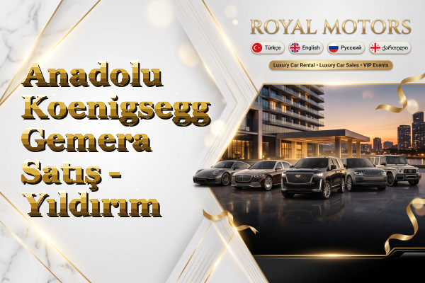 Anadolu Koenigsegg Gemera Satış - Yıldırım