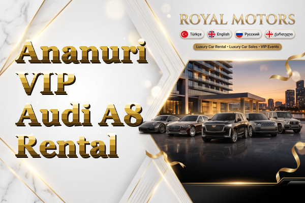 Ananuri VIP Audi A8 Rental