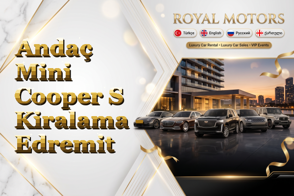 Andaç Mini Cooper S Kiralama - Edremit