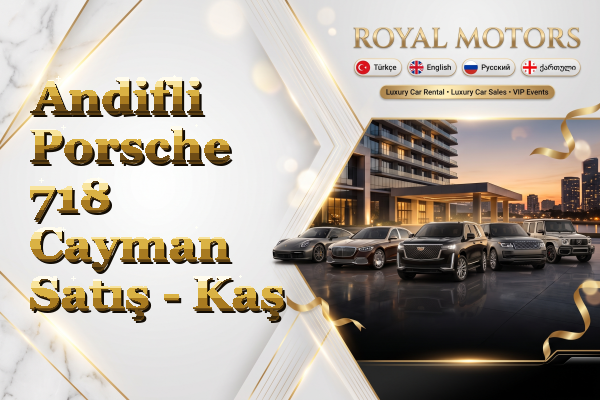 Andifli Porsche 718 Cayman Satış - Kaş