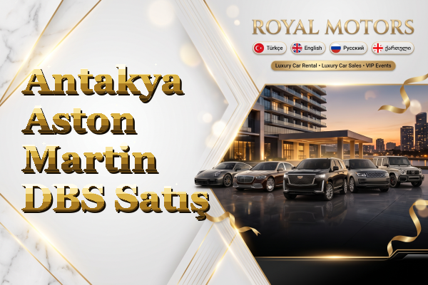 Antakya Aston Martin DBS Satış
