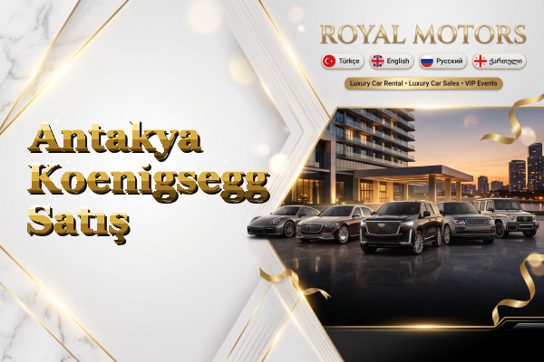 Antakya Koenigsegg Satış