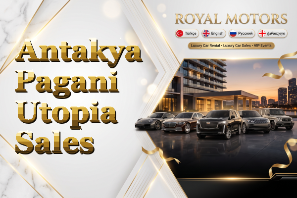 Antakya Pagani Utopia Sales
