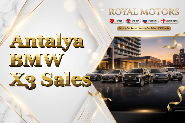 Antalya BMW X3 Sales