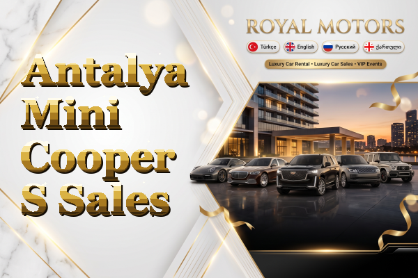 Antalya Mini Cooper S Sales