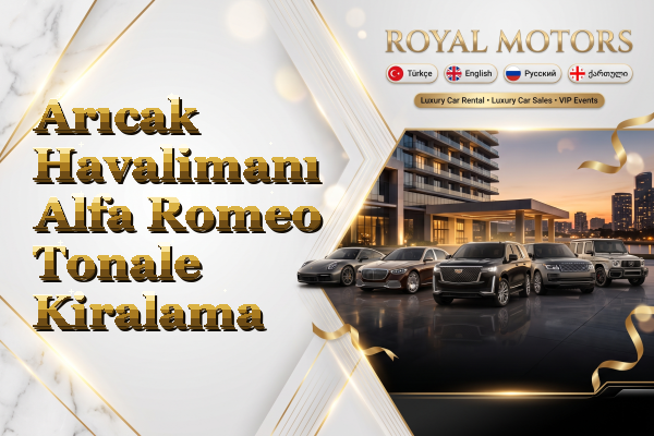 Arıcak Havalimanı Alfa Romeo Tonale Kiralama