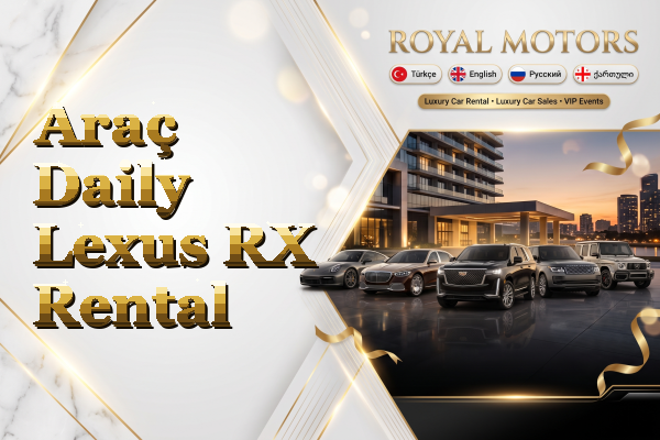 Araç Daily Lexus RX Rental