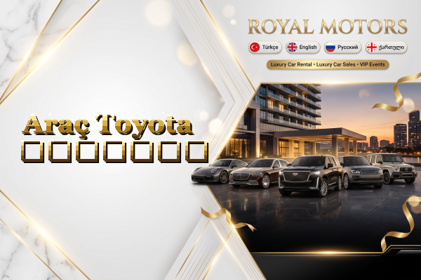 Araç Toyota გაყიდვა
