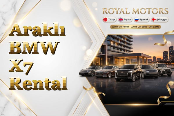 Araklı BMW X7 Rental