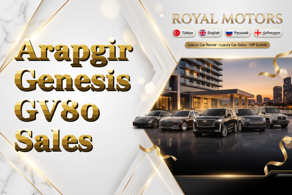 Arapgir Genesis GV80 Sales
