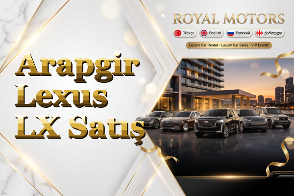 Arapgir Lexus LX Satış