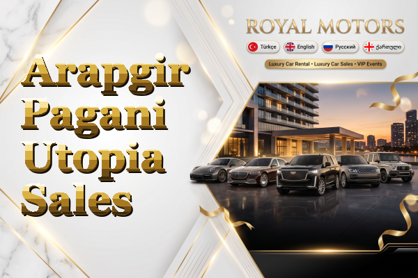 Arapgir Pagani Utopia Sales