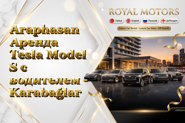 Araphasan Аренда Tesla Model S с водителем - Karabağlar