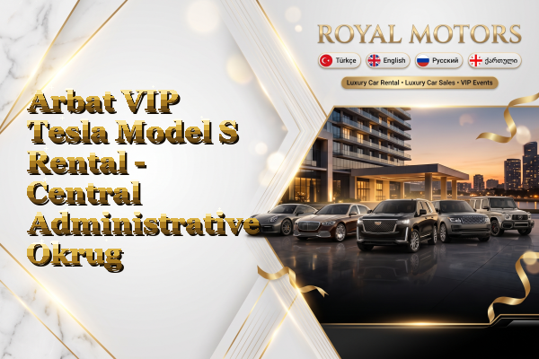 Arbat VIP Tesla Model S Rental - Central Administrative Okrug